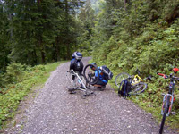 Erster Reifenschaden