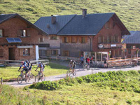 Abfahrt von der Alpe