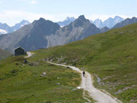 Oben am Septimer Pass